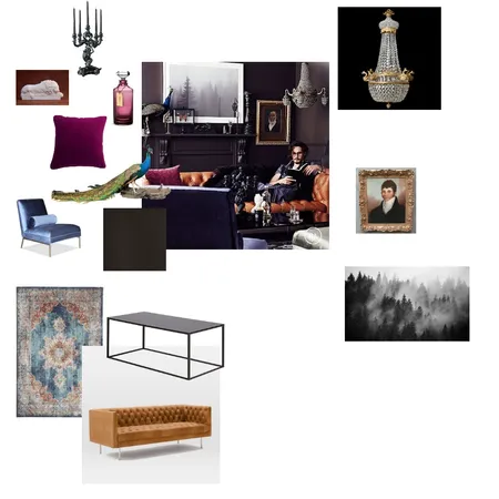 Contemporary Gothic Interior Design Mood Board by Anchi1975 on Style Sourcebook