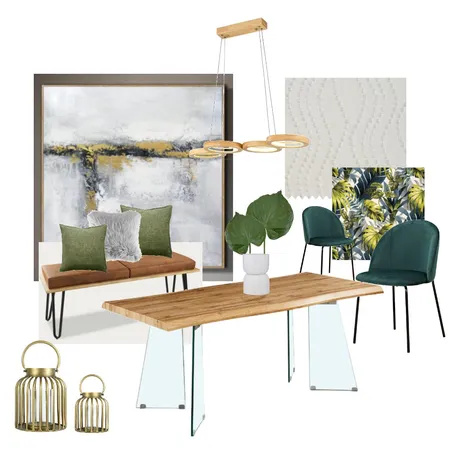 Dining Sample Board Interior Design Mood Board by Clara Cordero on Style Sourcebook