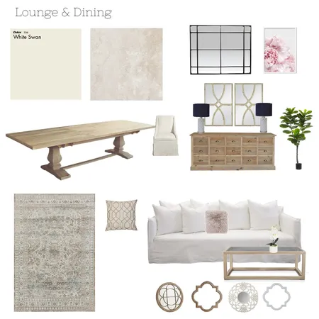 Lounge & Dining Interior Design Mood Board by NikkiMaree on Style Sourcebook