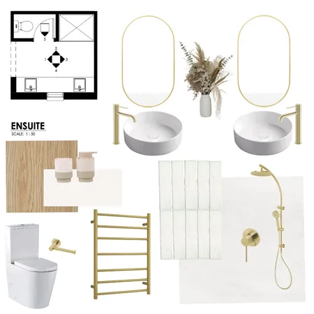 Master Ensuite Interior Design Mood Board by arnalg on Style Sourcebook