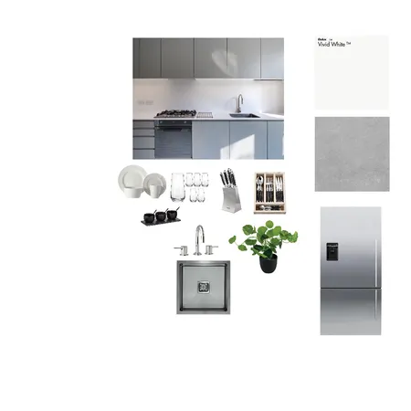 Mancave pantry - Grayscale Interior Design Mood Board by sulo.creatives on Style Sourcebook