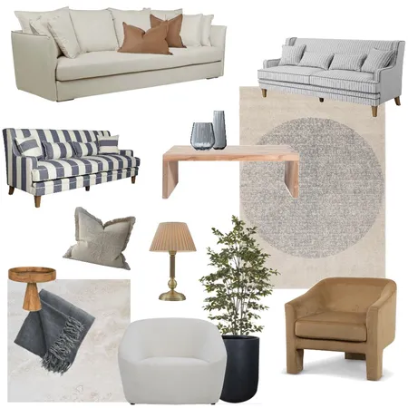 NGU - Contemporary Italian Revival Formal Living Interior Design Mood Board by Kahli Jayne Designs on Style Sourcebook