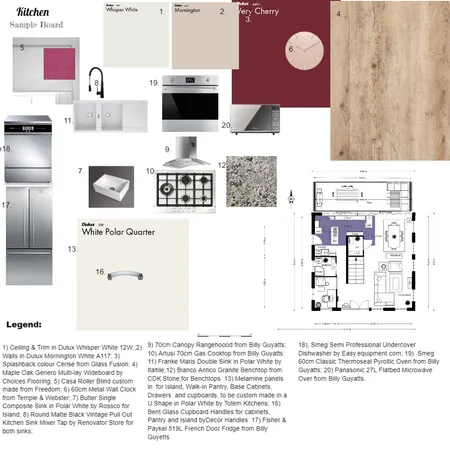 Module 9 Interior Design Mood Board by Kathy Crichton on Style Sourcebook