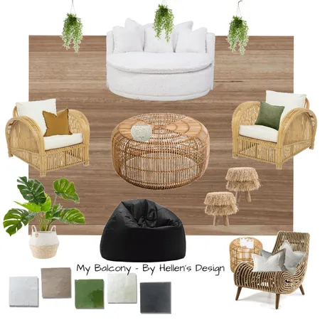 balcony Interior Design Mood Board by Hellen's Design on Style Sourcebook