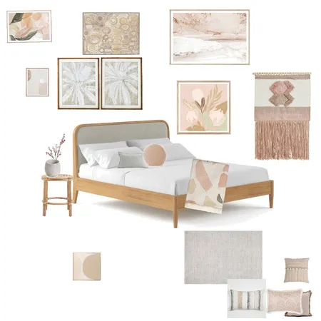 MASTER BEDROOM PINK Interior Design Mood Board by Hails on Style Sourcebook