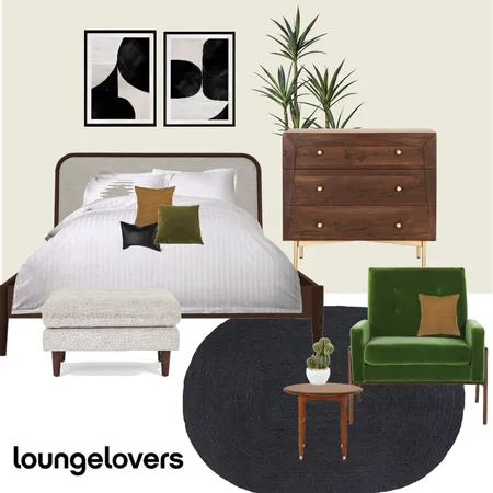 Bedroom Moody Nostalgia Interior Design Mood Board by Lounge Lovers on Style Sourcebook