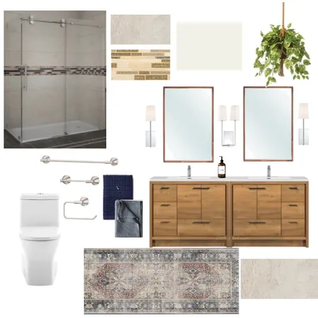 Masterbath Option 2 Interior Design Mood Board by kokotaylor on Style Sourcebook