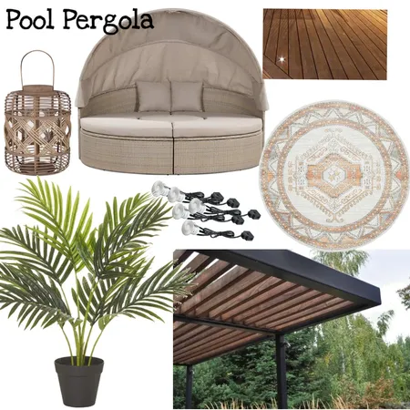 Outdoor Pergola Interior Design Mood Board by Pink August Design Co on Style Sourcebook