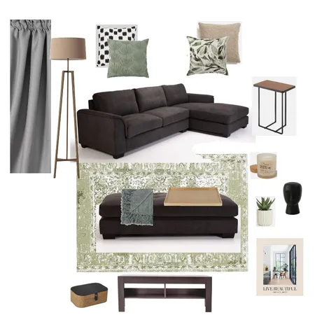 Assignment 10 Living Room Sample Board Interior Design Mood Board by Sihle Mda on Style Sourcebook