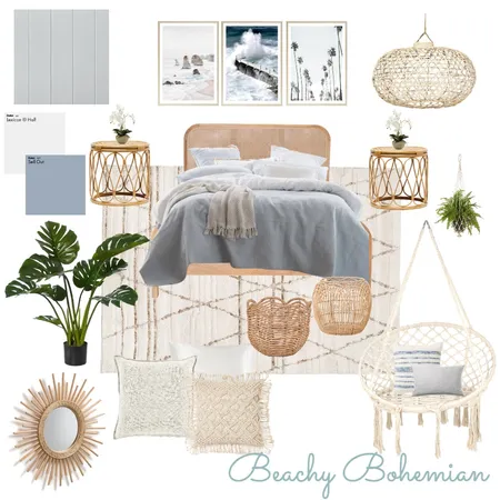 Beachy Bohemian Interior Design Mood Board by ajlreyes17 on Style Sourcebook