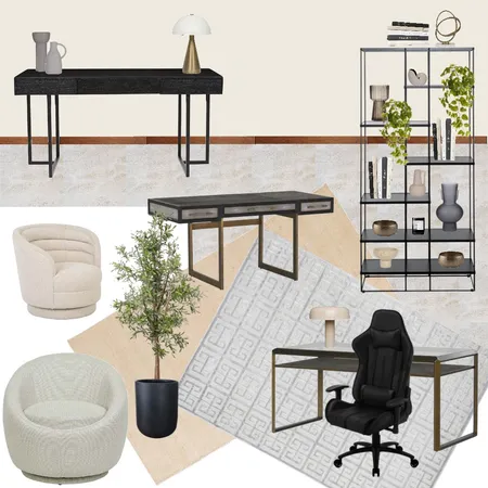 NGU - Contemporary Art Deco Office Interior Design Mood Board by Kahli Jayne Designs on Style Sourcebook