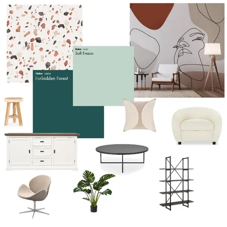 Salon 01 Interior Design Mood Board by Nikola on Style Sourcebook