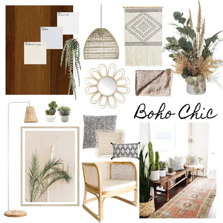 Boho Chic Interior Design Mood Board by Housley Interiors on Style Sourcebook