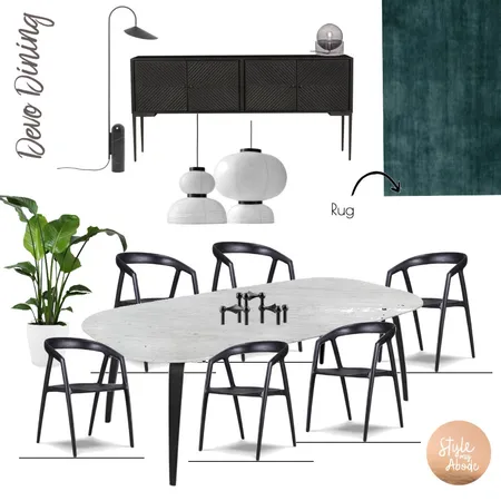 Devo Dining Interior Design Mood Board by Style My Abode Ltd on Style Sourcebook