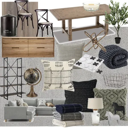 Warm globe comfy Interior Design Mood Board by teesh on Style Sourcebook