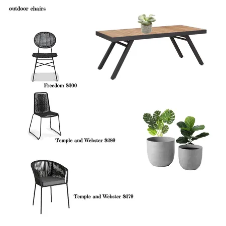 outdoor chairs Interior Design Mood Board by Jillian on Style Sourcebook