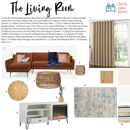 IDI Living Room Interior Design Mood Board by Beverly Zaske on Style Sourcebook