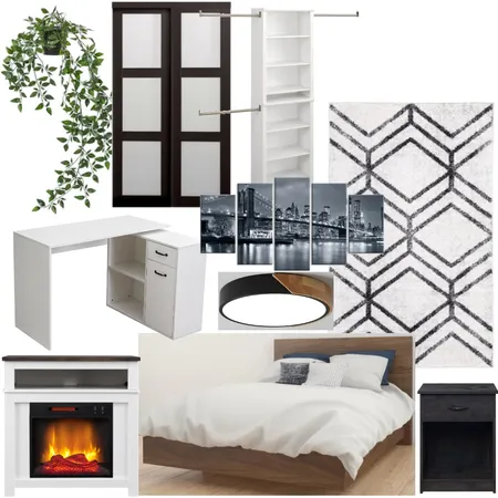 Module 10 - Sample Board Interior Design Mood Board by Sarah on Style Sourcebook