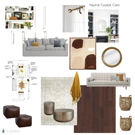 Renshaws living room with cream rug Interior Design Mood Board by CSInteriors on Style Sourcebook