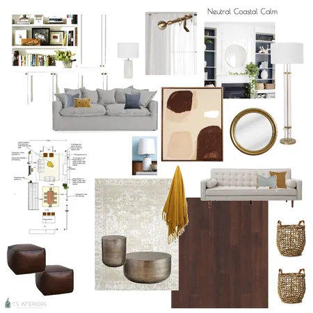 Renshaws living room with cream rug Interior Design Mood Board by CSInteriors on Style Sourcebook