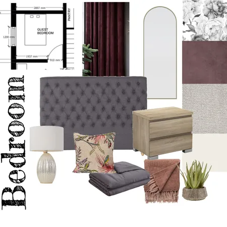 Bedroom Assignment Interior Design Mood Board by Piper on Style Sourcebook