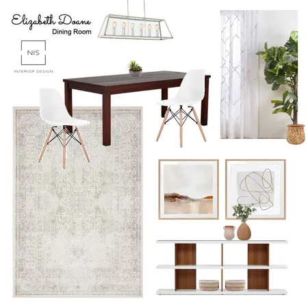 Elizabeth Doane - Dining Room Interior Design Mood Board by Nis Interiors on Style Sourcebook