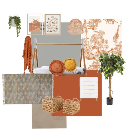 Boho kid bedroom Interior Design Mood Board by Juliana Marulanda on Style Sourcebook