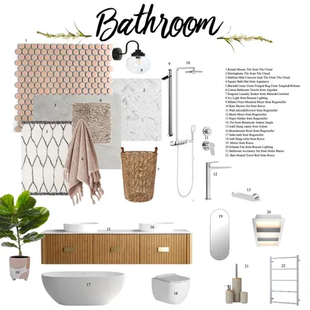 bathroom Interior Design Mood Board by vi ta on Style Sourcebook