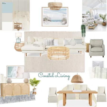 Coastal Living Interior Design Mood Board by Sara Lynn Boulton on Style Sourcebook