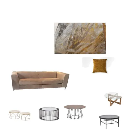 Living room grey/mustard tone Interior Design Mood Board by genief2 on Style Sourcebook