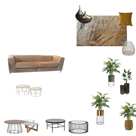 Living room grey/mustard tone Interior Design Mood Board by genief2 on Style Sourcebook