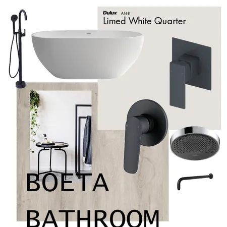 Pottie House - BOETA BATHROOM Interior Design Mood Board by Ronel Fouche on Style Sourcebook