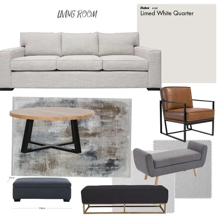 Pottie House - LIVING ROOM Interior Design Mood Board by Ronel Fouche on Style Sourcebook