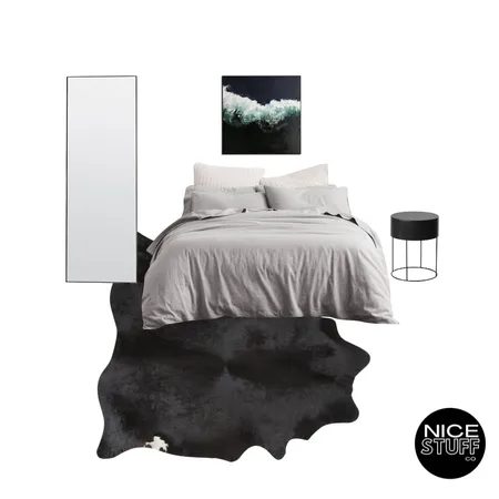 bedroom dark vibes Interior Design Mood Board by AndreaLG on Style Sourcebook