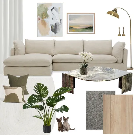 Tyndall Rise Living Interior Design Mood Board by leahco on Style Sourcebook