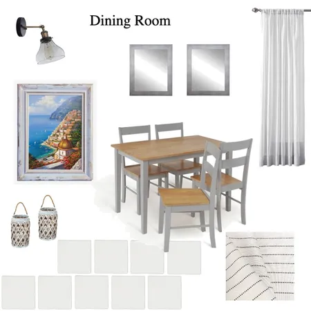 Ryan 2 Dining Room Interior Design Mood Board by STK on Style Sourcebook