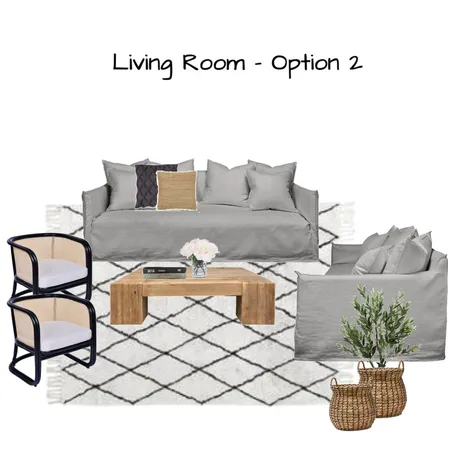 Ane - Living Room Option 2 Interior Design Mood Board by Lisa Maree Interiors on Style Sourcebook