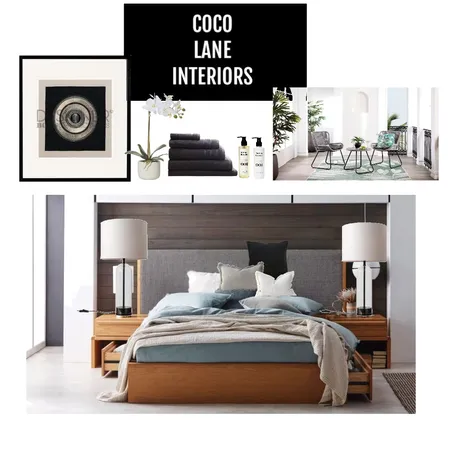 Riseley St Display Apartment - Master Bedroom Interior Design Mood Board by CocoLane Interiors on Style Sourcebook