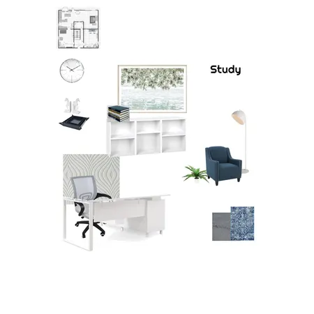 Study Interior Design Mood Board by LucyDowtin on Style Sourcebook