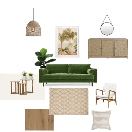 Tropical Paradise Interior Design Mood Board by Vanessa Causton on Style Sourcebook