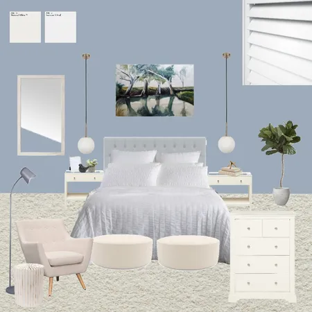 Master Bedroom Interior Design Mood Board by Wunder Interiors on Style Sourcebook