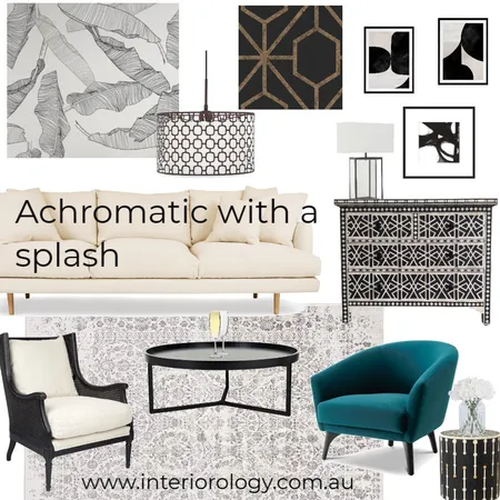 Achromatic Interior Design Mood Board by interiorology on Style Sourcebook