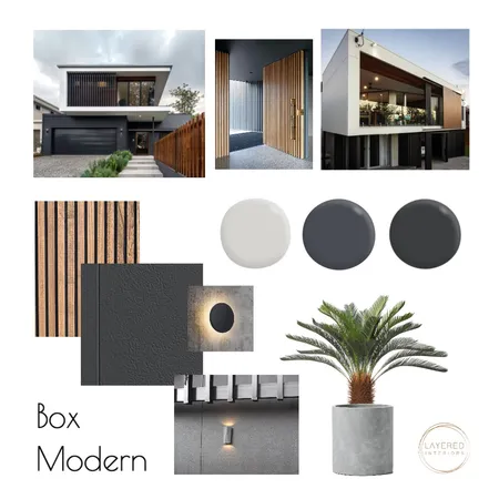 External Facade Interior Design Mood Board by Layered Interiors on Style Sourcebook