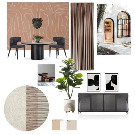 DiningRoom5 Interior Design Mood Board by pkadian on Style Sourcebook