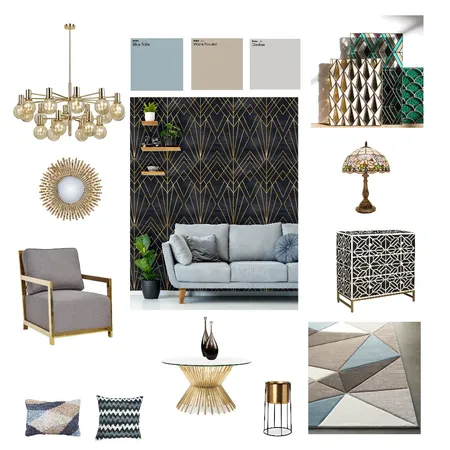 art Interior Design Mood Board by Designer Ruby on Style Sourcebook