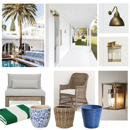 MODERN COASTAL FACADE Interior Design Mood Board by Caley Ashpole on Style Sourcebook