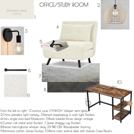 Study Room Interior Design Mood Board by Charlies on Style Sourcebook