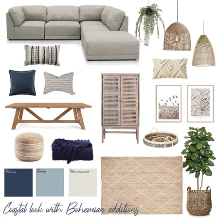 Coastal look Interior Design Mood Board by Eleni on Style Sourcebook