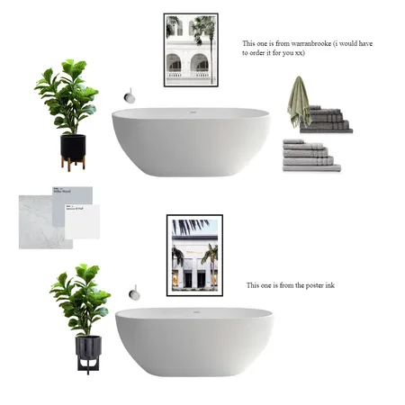 Megan_Bathroom Interior Design Mood Board by Meraki Interiors on Style Sourcebook