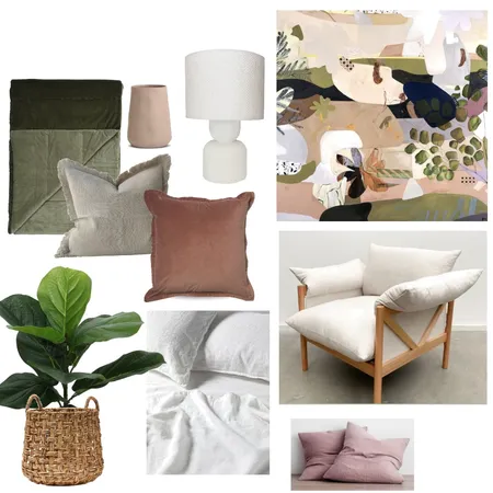 Guest bedroom modern Interior Design Mood Board by Cabin+Co Living on Style Sourcebook